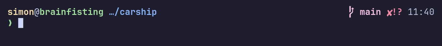 two-line preset